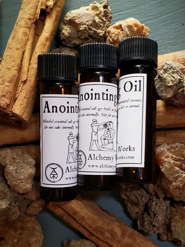 Anointing Oil with myrrh & cinnamon