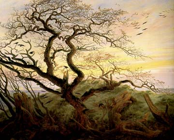 Tree of Crows by Caspar David Friedrich