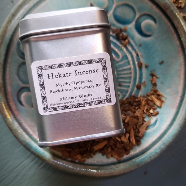 Hekate Incense in tin